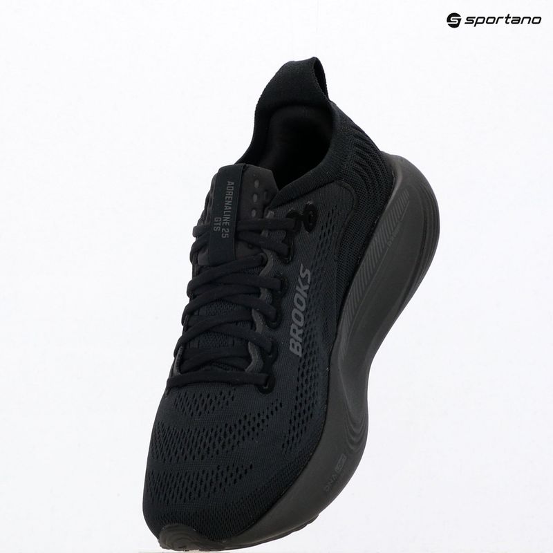 Кросівки для бігу жіночі Brooks Adrenaline GTS 25 black/black/ebony 10