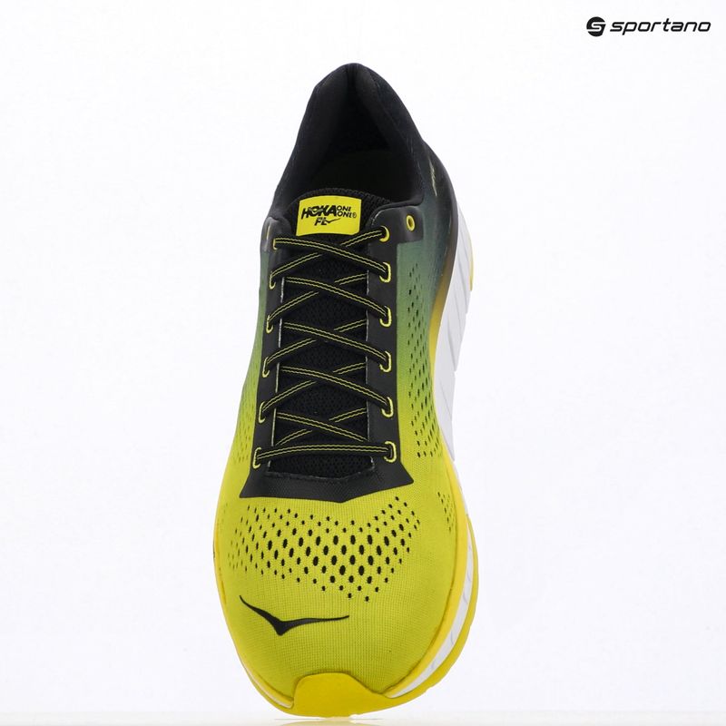 Кросівки для бігу чоловічі HOKA Cavu sulphur spring/anthracite 9