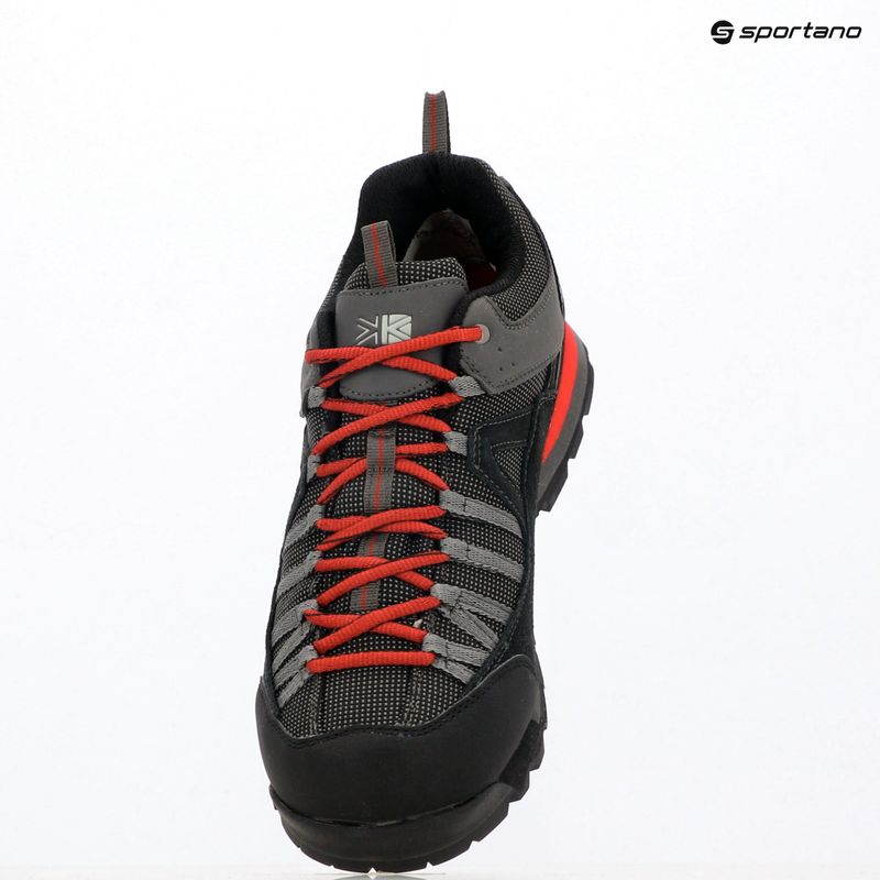 Взуття трекінгове чоловіче Karrimor Spike Low black/red 9