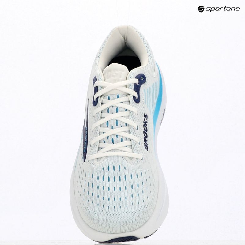 Кросівки для бігу чоловічі Brooks Ghost Max 3 bright white/beacon blue/teal 17