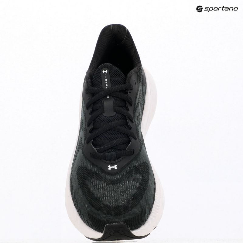 Кросівки для бігу жіночі Under Armour Turbulance 3 black/black/metallic silver 3