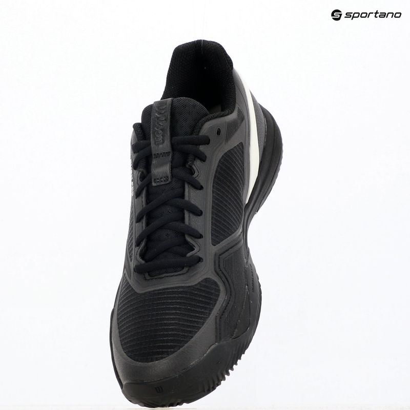 Кросівки тенісні чоловічі Wilson Rush Pro 5 Clay black/white/stormy weather 3