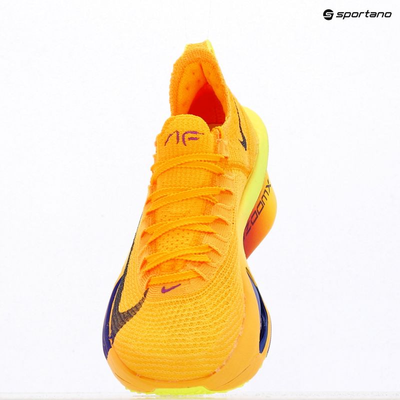 Кросівки для бігу Nike Alphafly 3 laser orange/citron pulse/indigo burst 11