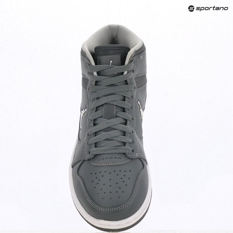 Кросівки чоловічі Nike Jordan Access Court Mid smoke grey/light smoke grey/white 10