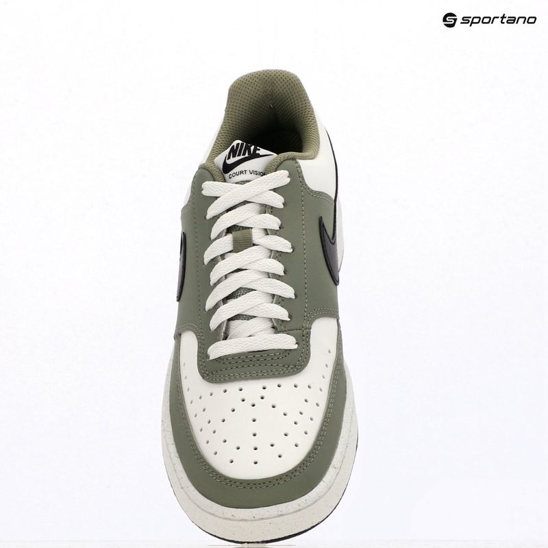 Кросівки чоловічі Nike Court Vision Low summit white/silver sage/black 11