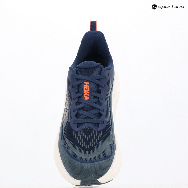 Кросівки для бігу чоловічі HOKA Skyflow midnight blue/varsity navy 10