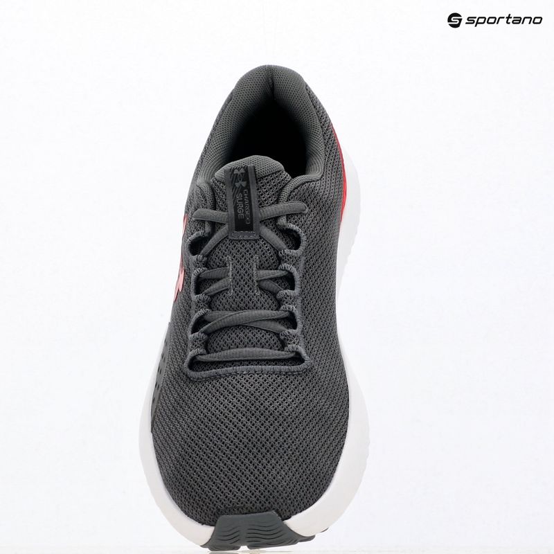 Кросівки для бігу чоловічі Under Armour Charged Surge 4 castlerock/red/red 7