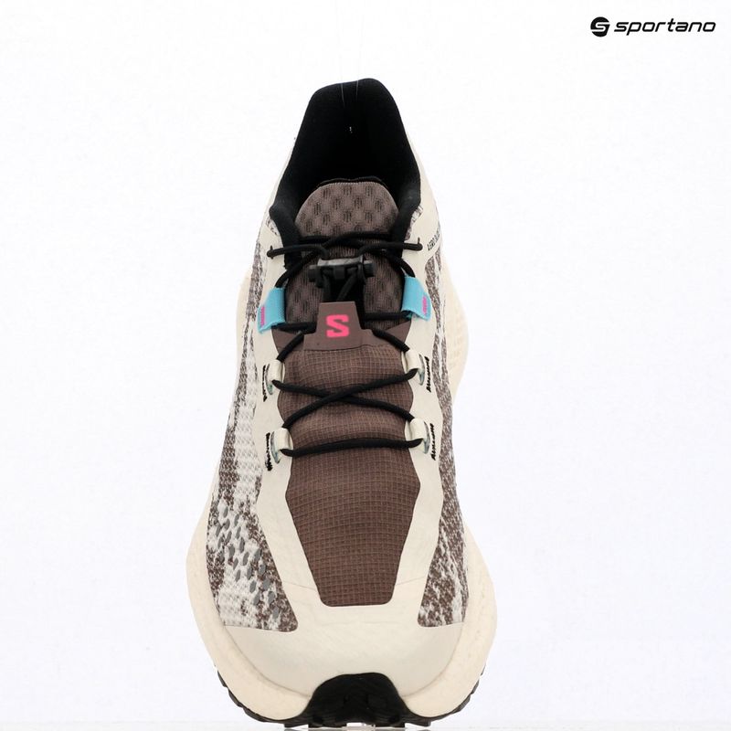 Кросівки для бігу чоловічі Salomon Aero Glide 4 GRVL vanilla ice/black/iron 12