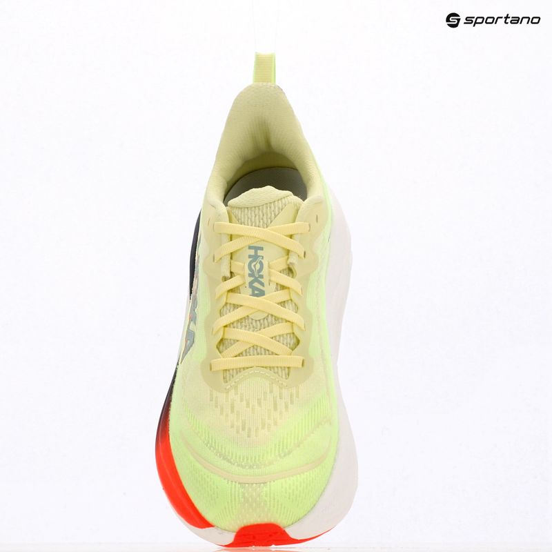 Кросівки для бігу чоловічі HOKA Skyflow sunlight/neon yuzu 10