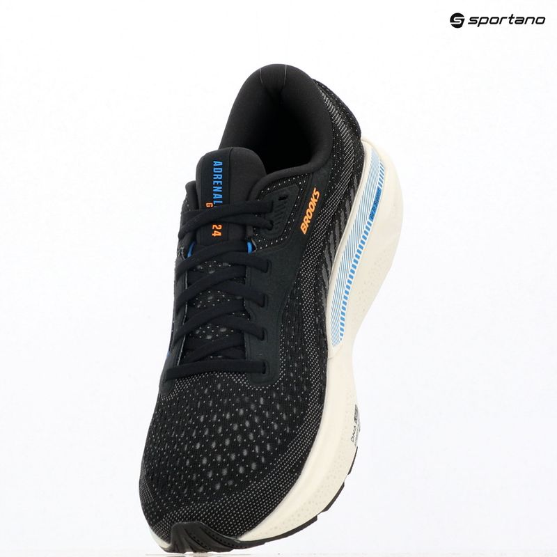 Кросівки для бігу чоловічі Brooks Adrenaline GTS 24 oyster/excalibur/pink 9