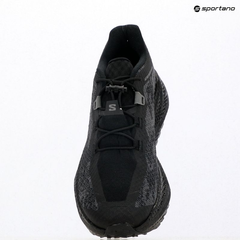 Кросівки для бігу чоловічі Salomon Aero Glide 4 GRVL black/asphalt/black 9