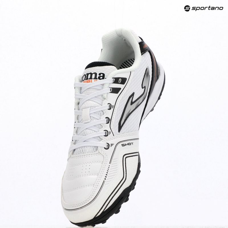 Кросівки футбольні чоловічі Joma Dribbling TF 2602 white 9