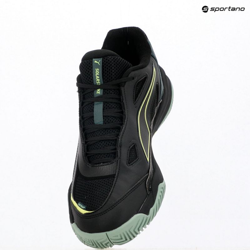 Кросівки гандбольні чоловічі PUMA Solarstrike 4 puma black/green terrain/fizzy light 9