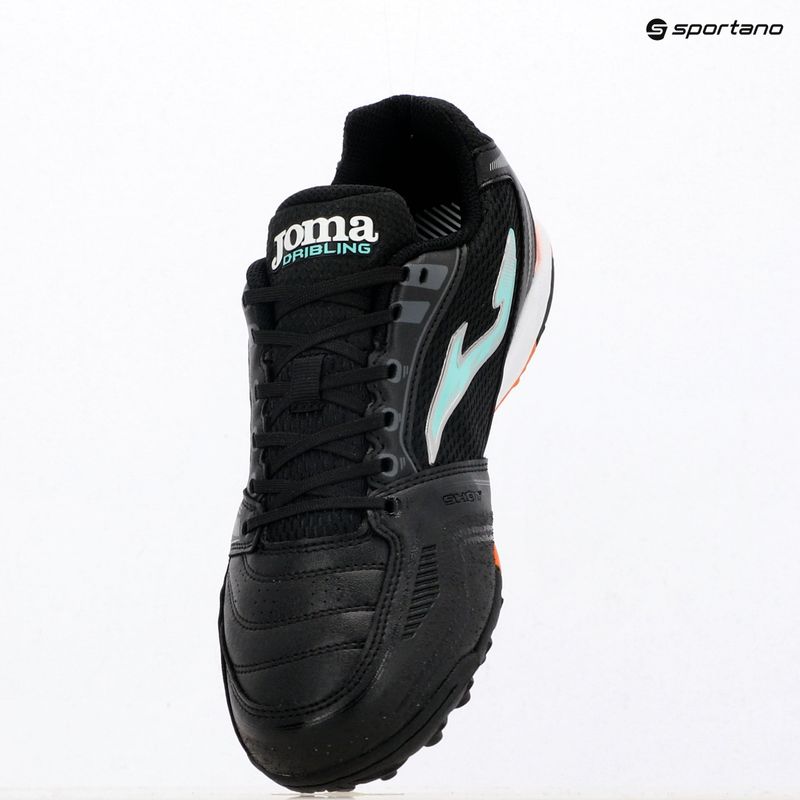 Кросівки футбольні чоловічі Joma Dribbling TF 2601 black 9