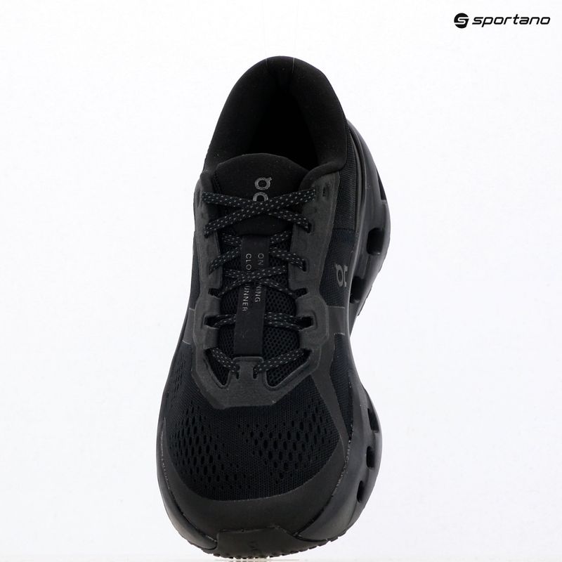 Чоловічі бігові кросівки On Cloudrunner 3 black/black 9