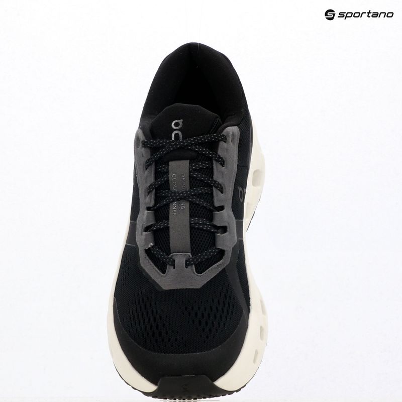 Чоловічі бігові кросівки On Cloudrunner 3 black/ivory 9