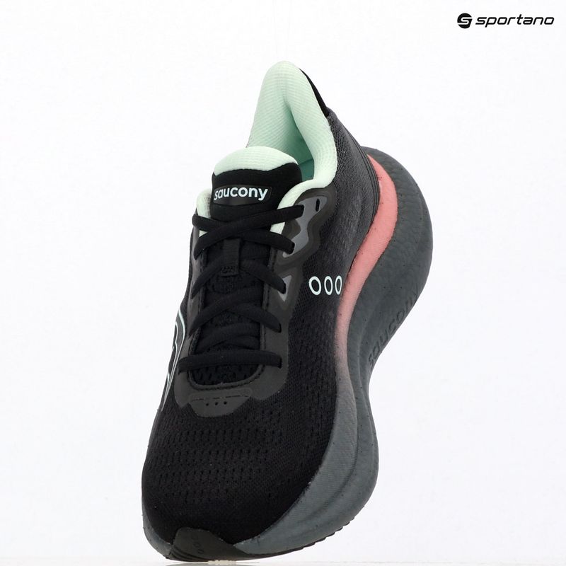 Кросівки для бігу жіночі Saucony Triumph 23 black/calm 9