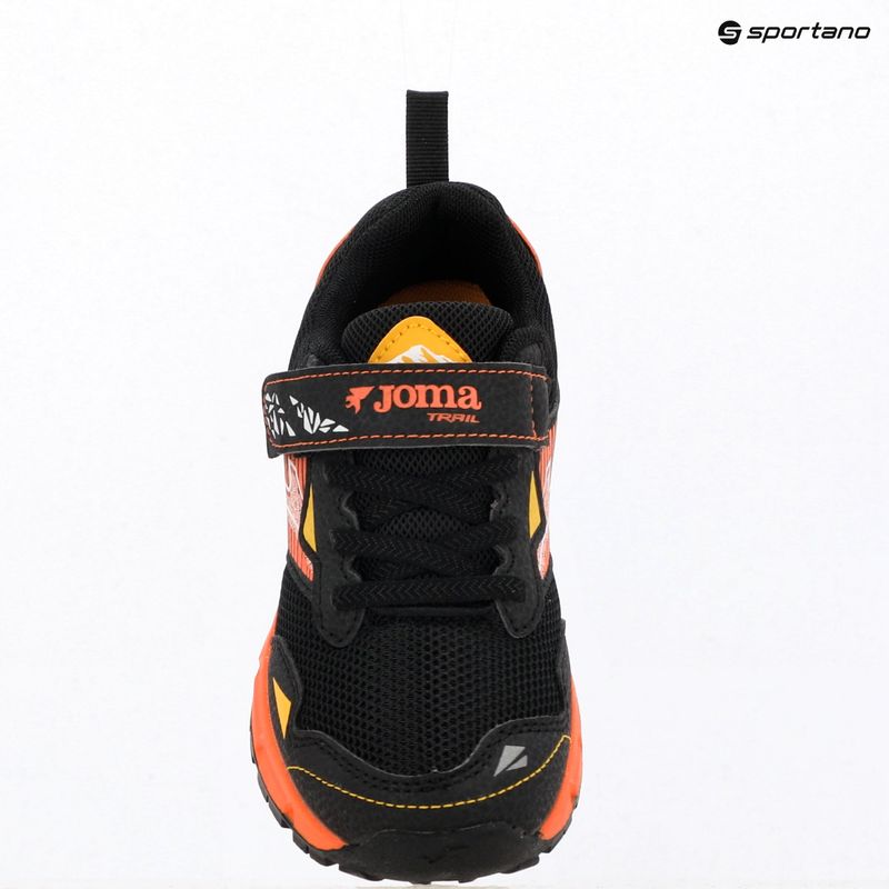 Кросівки для бігу дитячі Joma Tundra Jr black/orange 9