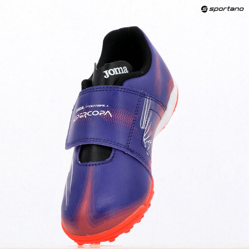 Футбольне взуття дитяче Joma Supercopa Jr TF purple 9