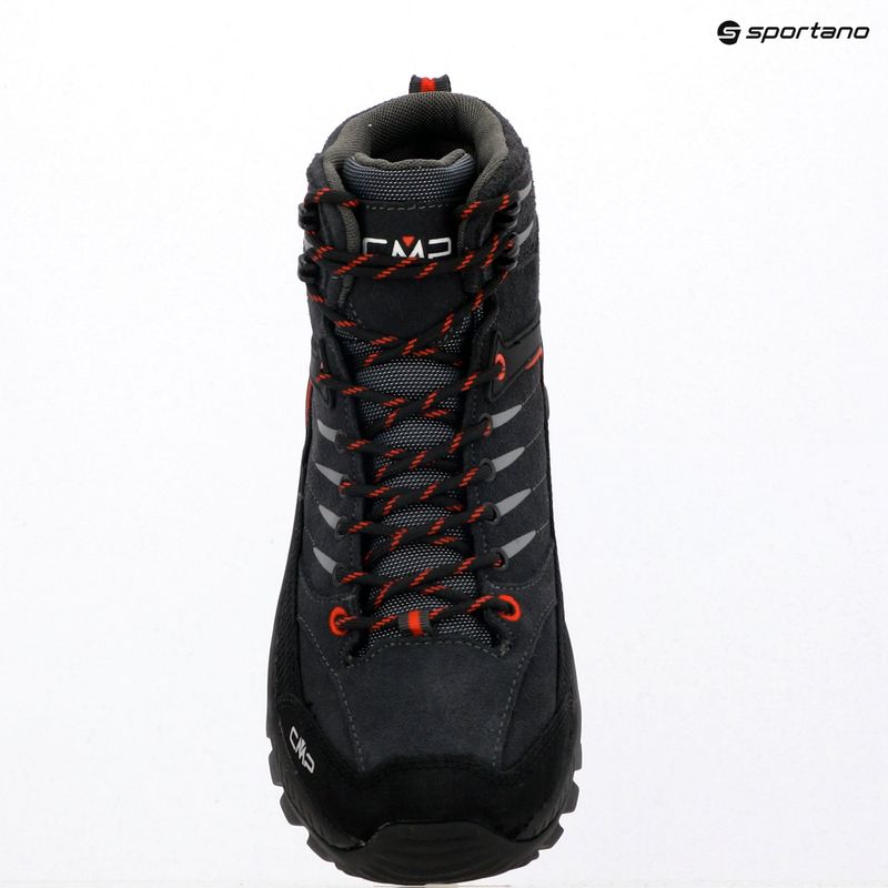 Черевики трекінгові чоловічі CMP Rigel 2.0 Mid Waterproof titanio/ferrari 9