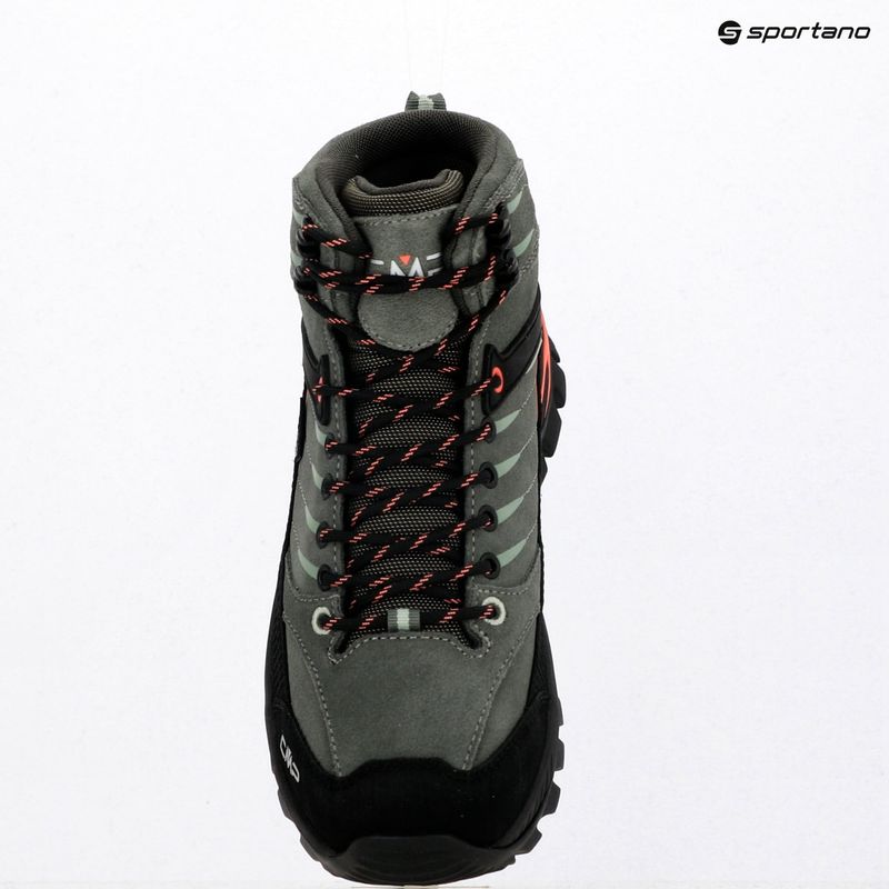 Черевики трекінгові жіночі CMP Rigel 2.0 Mid Waterproof avcado/coral 9