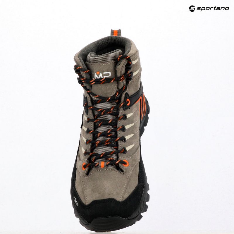 Черевики трекінгові чоловічі CMP Rigel 2.0 Mid Waterproof deserto/flame 9