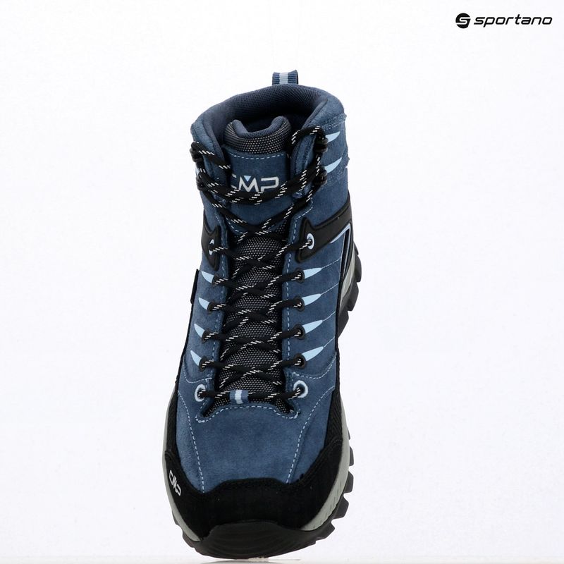Черевики трекінгові жіночі CMP Rigel 2.0 Mid Waterproof space/sky blue 9