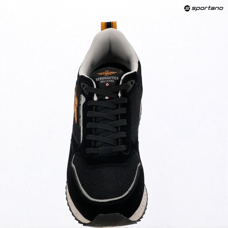 Кросівки чоловічі Aeronautica Militare SC0288UCT03545 jet black 9