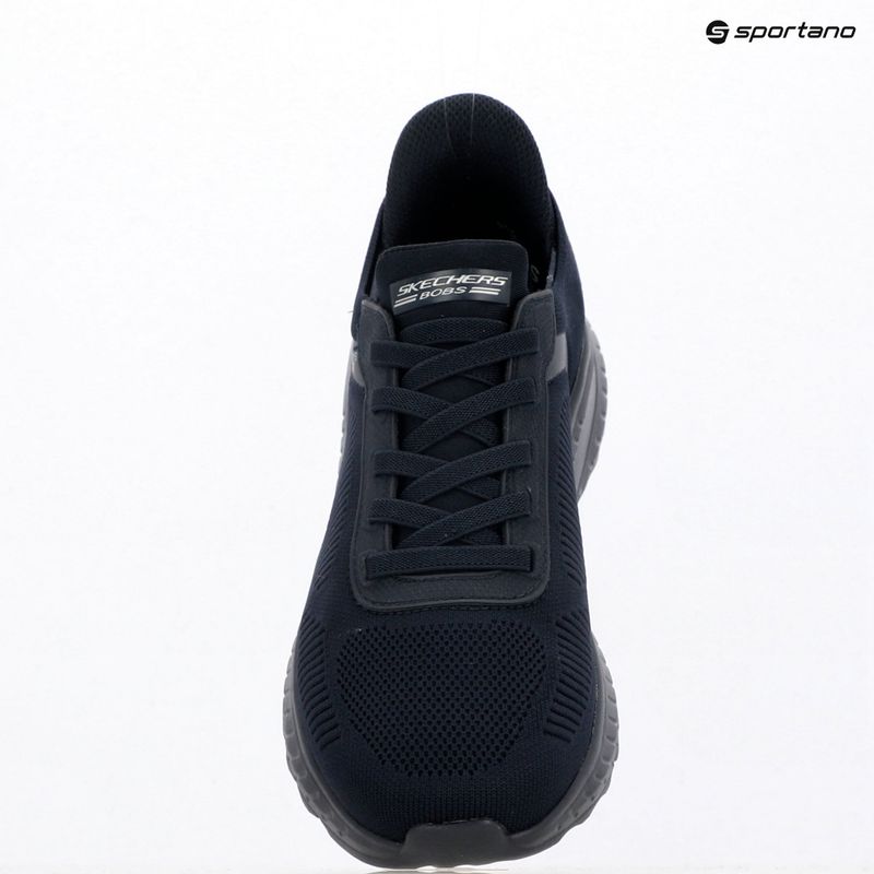Кросівки чоловічі SKECHERS Bobs Squad Chaos Solid Step blue 10