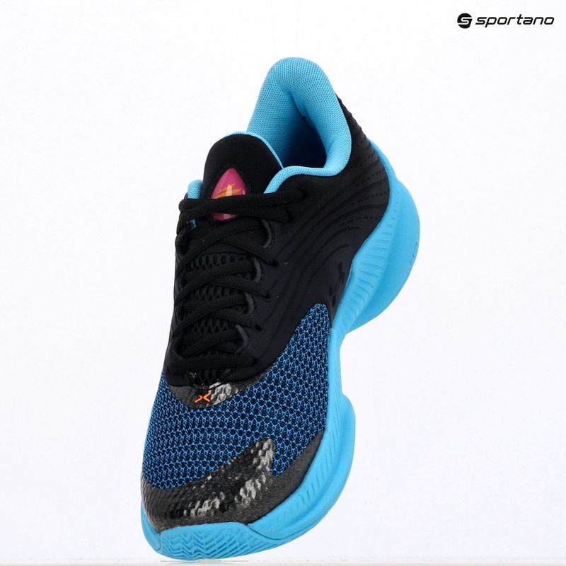 Кросівки баскетбольні Under Armour Curry Splash 26 black/blue blur/blaze orange 9
