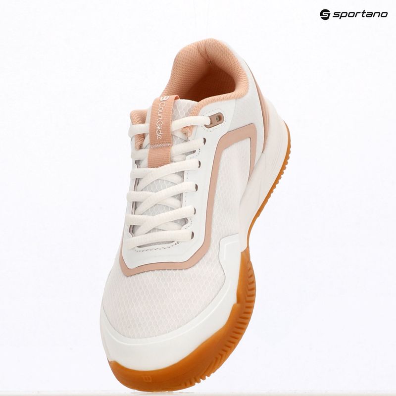 Кросівки тенісні жіночі Wilson Courtglide white/cameo rose/gum 11