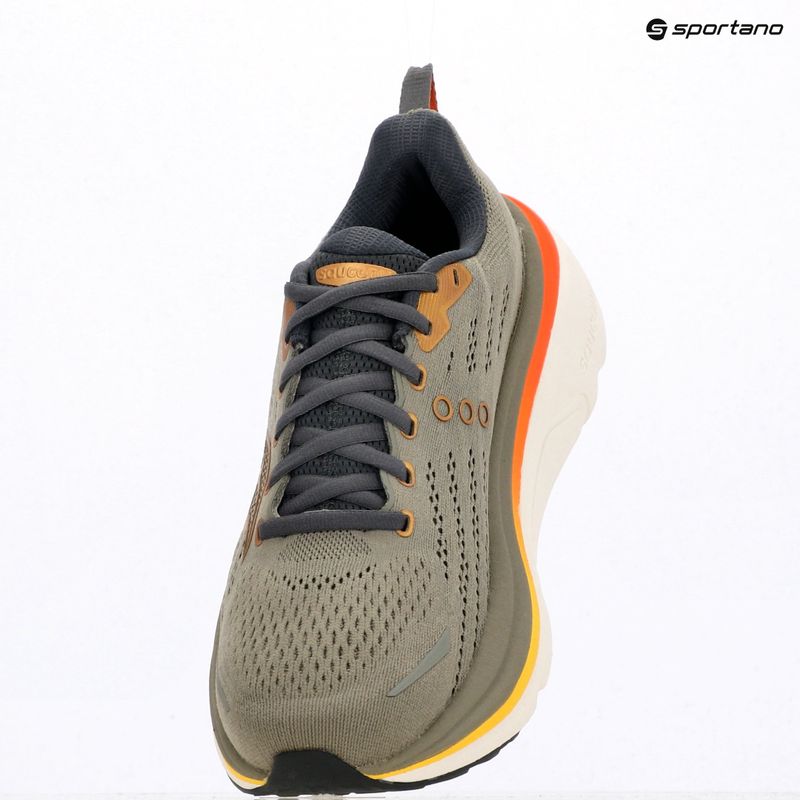 Кросівки для бігу чоловічі Saucony Hurricane 25 laurel/fire 9