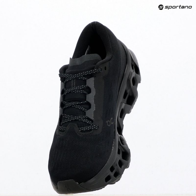Кросівки для бігу жіночі On Cloudmonster 3 black/black 9