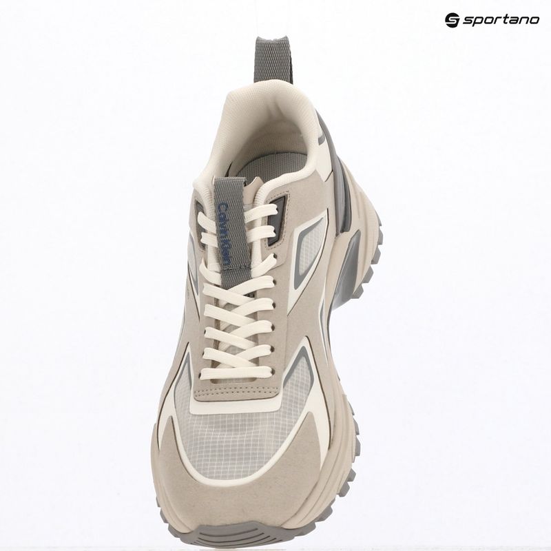 Кросівки жіночі Calvin Klein HW0HW03019 Hike Run Ckstripe Ripst oatmeal/marshmallow/cloudburst 9