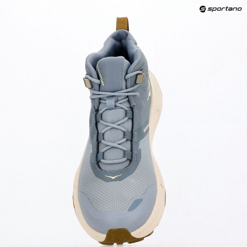 Кросівки трекінгові чоловічі HOKA Transport Hike GTX slate blue/stucco 10
