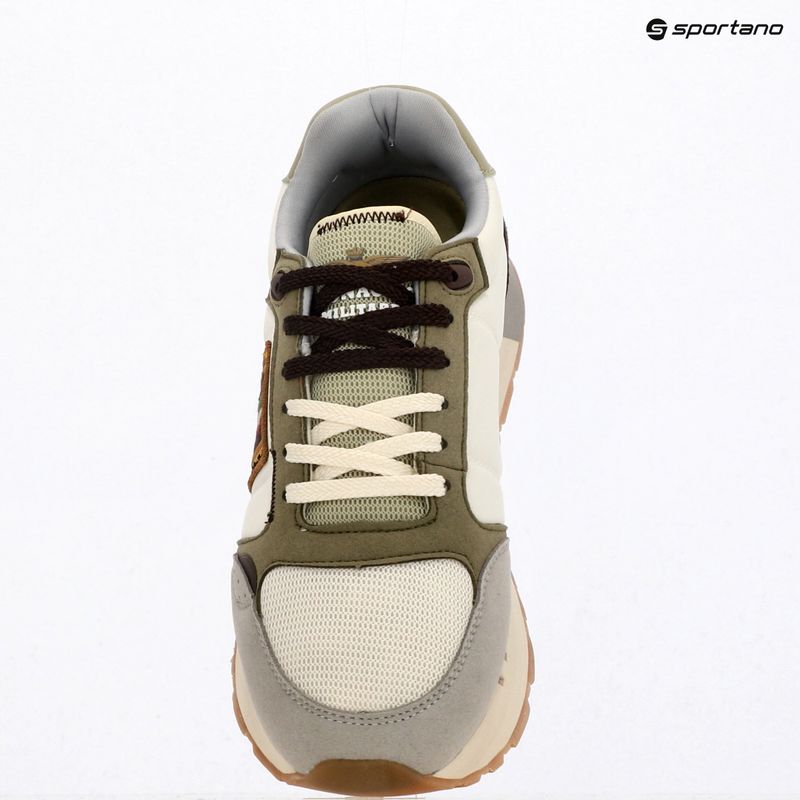 Кросівки чоловічі Aeronautica Militare SC0292UCT03331 off white/verde/marrone/grigio 9
