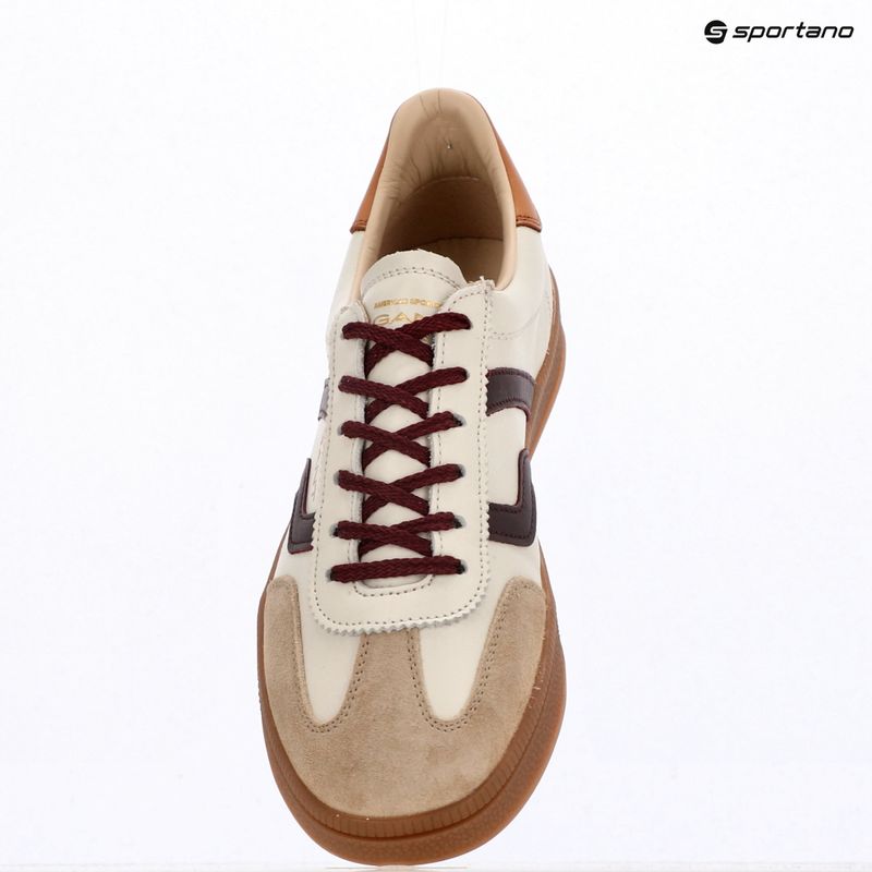 Кросівки жіночі GANT Cuzima off white/plum red 9