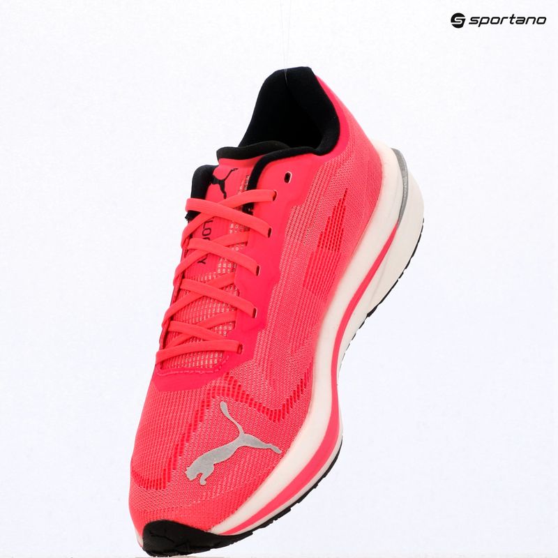 Кросівки для бігу жіночі Puma Eternity Nitro sunblaze/white/black 9