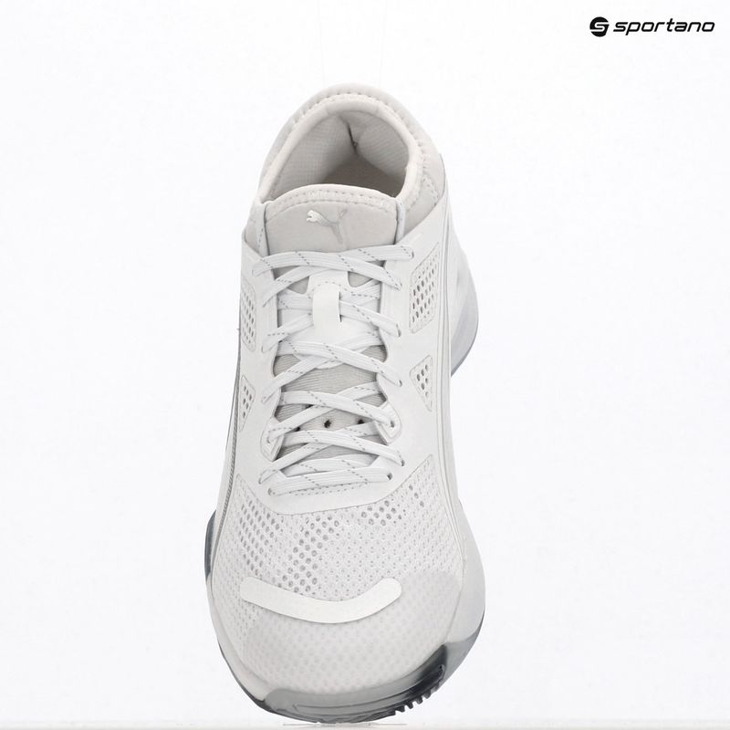 Кросівки гандбольні PUMA Eliminate NITRO SQD 4 puma white/baltic sea blue/fresh water 9
