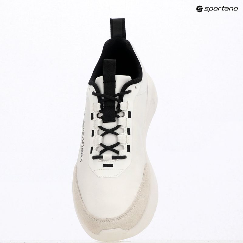 Взуття чоловіче Calvin Klein HM0HM02342 Light Eva Runn Essential Laceup Nylon Suede bright white/black 9