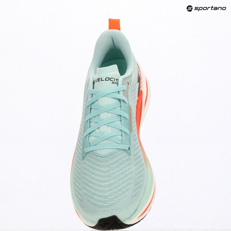 Кросівки для бігу чоловічі Under Armour Velociti SPD refresh mint/electric tangerine/mod gray 9