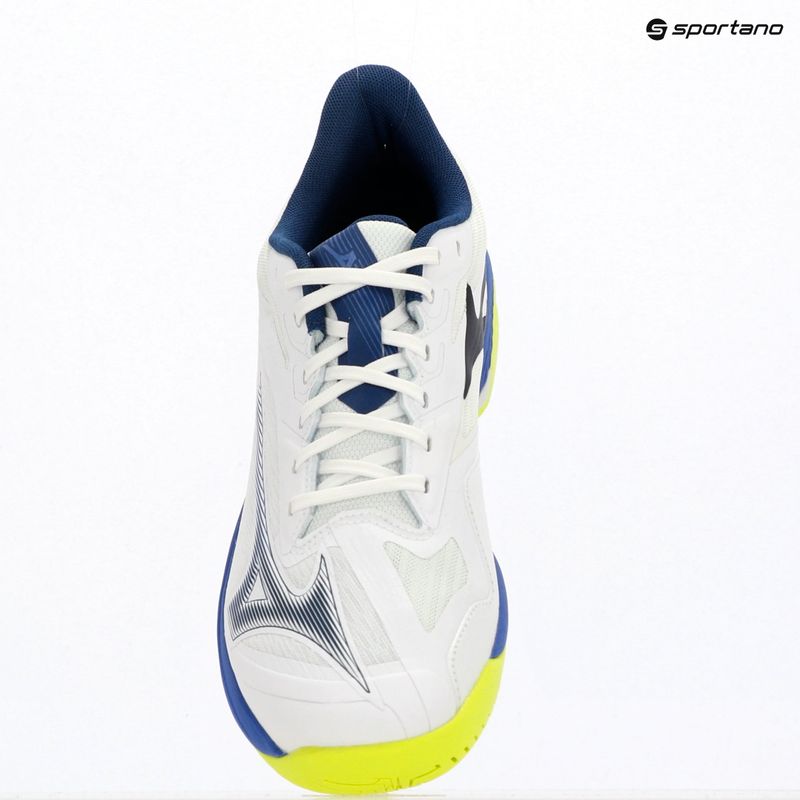 Кросівки тенісні Mizuno Wave Exceed Court AC white/dazzling blue/lightning 9