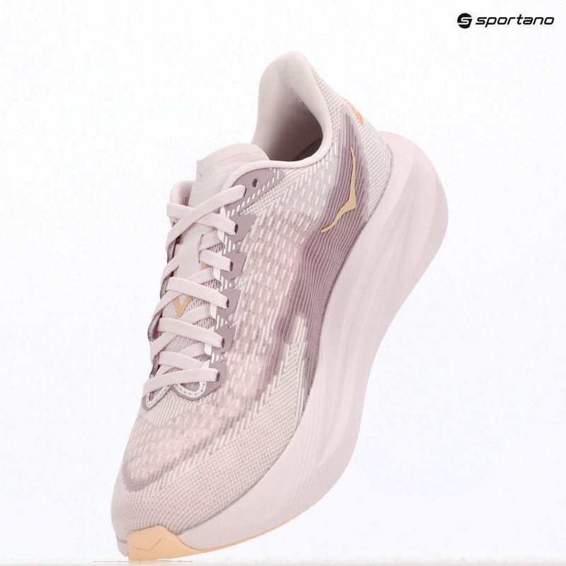 Кросівки для бігу жіночі HOKA Mach 7 lilac cream/tangerine glow 18