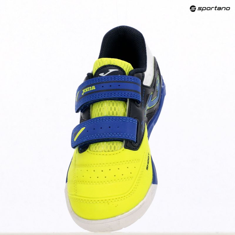 Кросівки футбольні дитячі Joma Cancha Jr IN fluor yellow 9