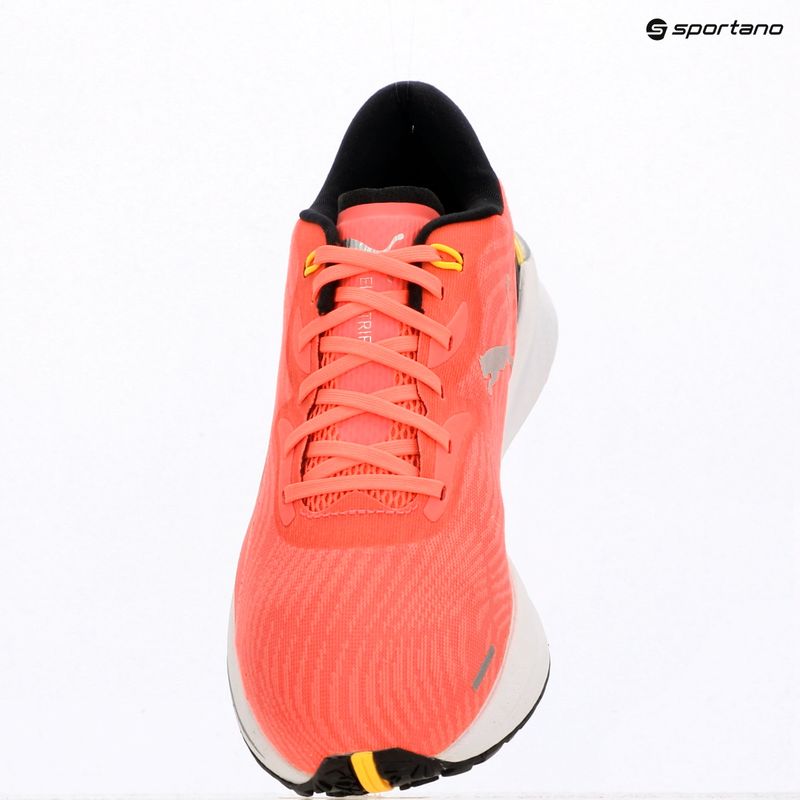 Кросівки для бігу жіночі Puma Electrify Nitro 2 sunset glow/black/silver 9
