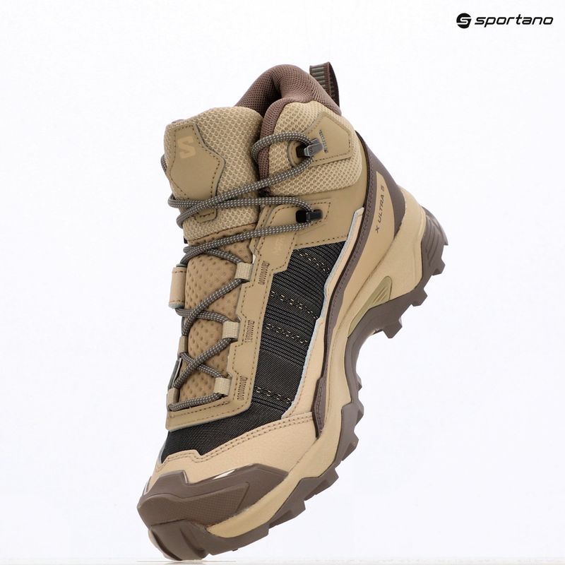 Черевики трекінгові жіночі Salomon X Ultra 5 MID GTX iron/dsrtan/gre 10