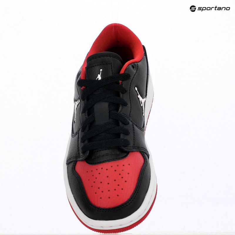 Взуття дитяче Nike Jordan Court Connect Low black/gym red/white 6