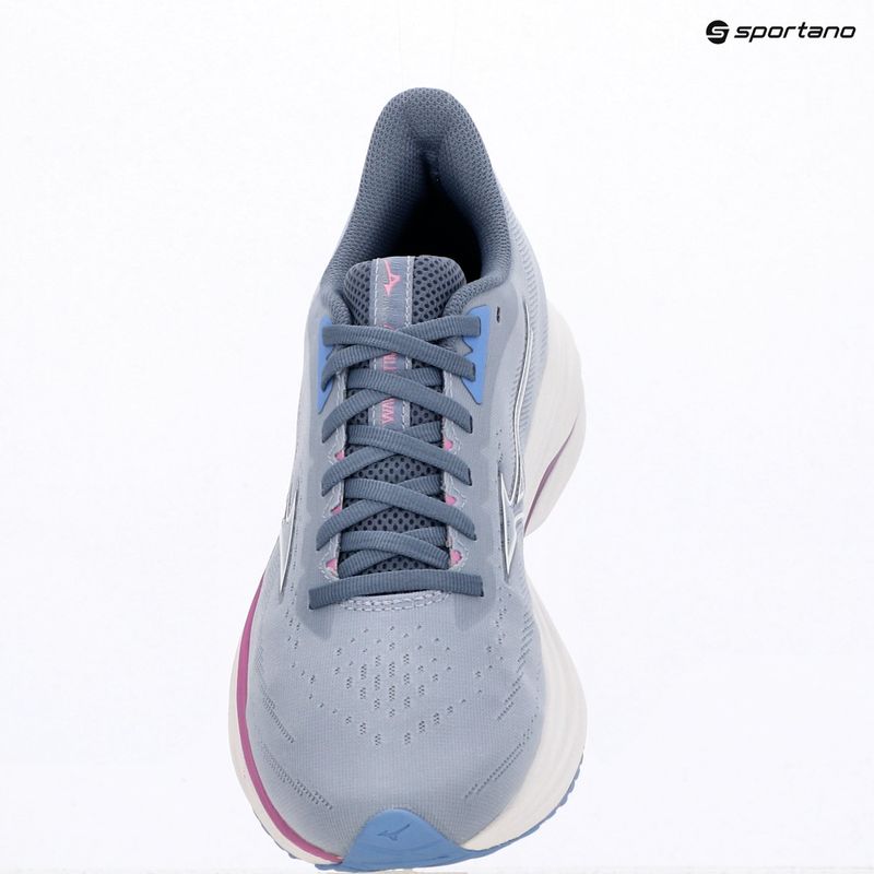 Кросівки для бігу жіночі Mizuno Wave Ultima 17 eventide/white/first bloom 4
