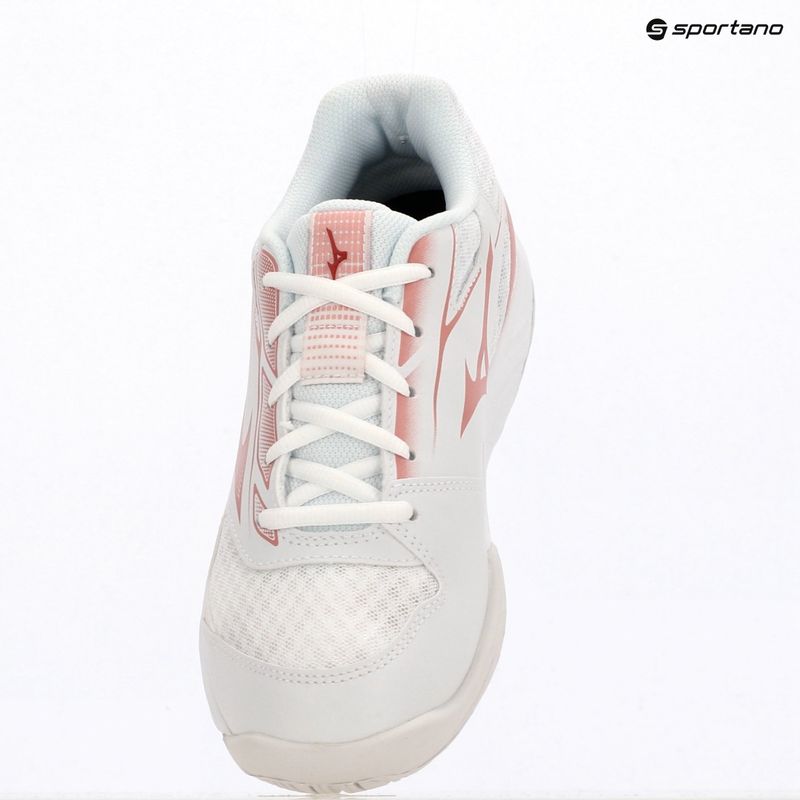 Кросівки волейбольні жіночі Mizuno Cyclone Speed 5 white/rose elegance/lava falls 4