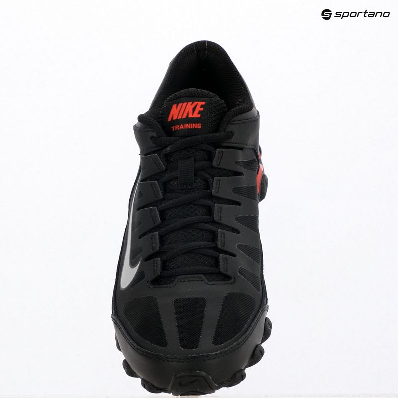 Кросівки для тренувань чоловічі Nike Reax 8 Tr Mesh black/university red/metallic silver 10